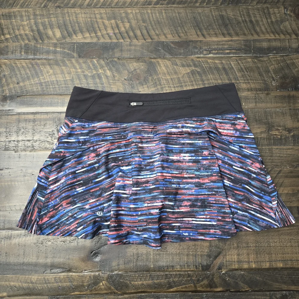 LULULEMON Play Off The Pleats Skirt |‎ 6